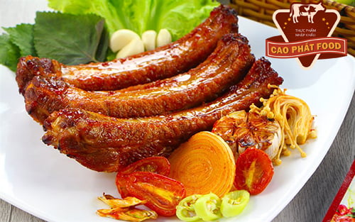 sườn heo nướng