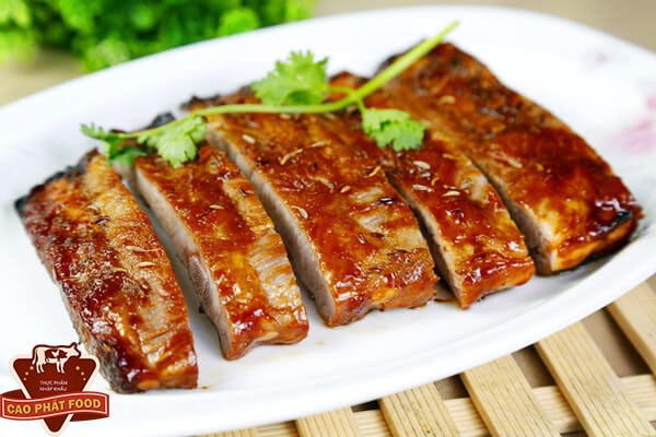 làm bẹ sườn nướng