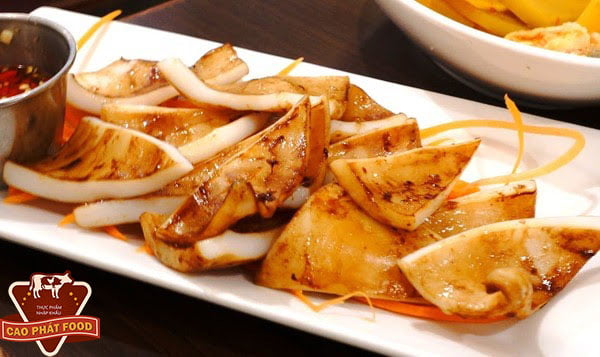 mực rim nước mắm